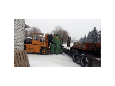 Такелаж станка весом 11.5 тонн 