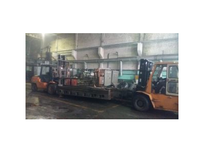 Демонтаж крупногабаритных станков Авиаремонтного 407 завода весом 54 тонны